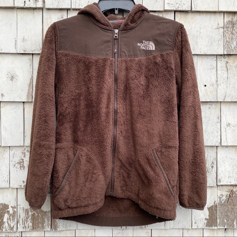 The North Face Girl’s Brown Fleece Jacket
